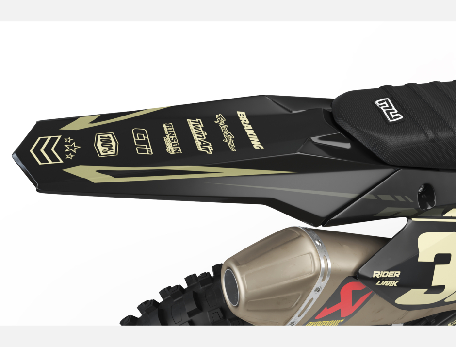 KIT DECO MOTOCROSS SUZUKI TREK KAKI 2