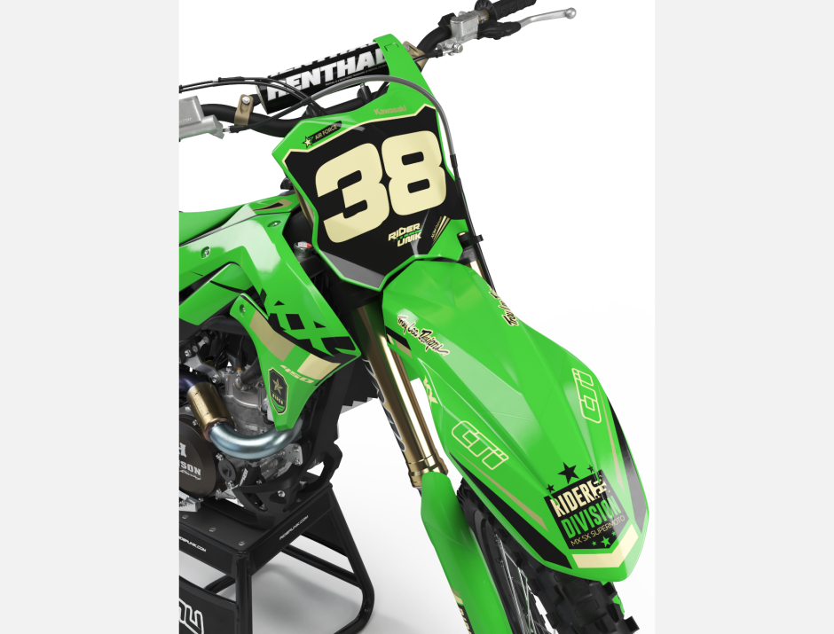 KIT DECO MOTOCROSS KAWASAKI TREK 3