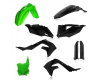 Kit plastique Acerbis Kawasaki Noir/Vert 1