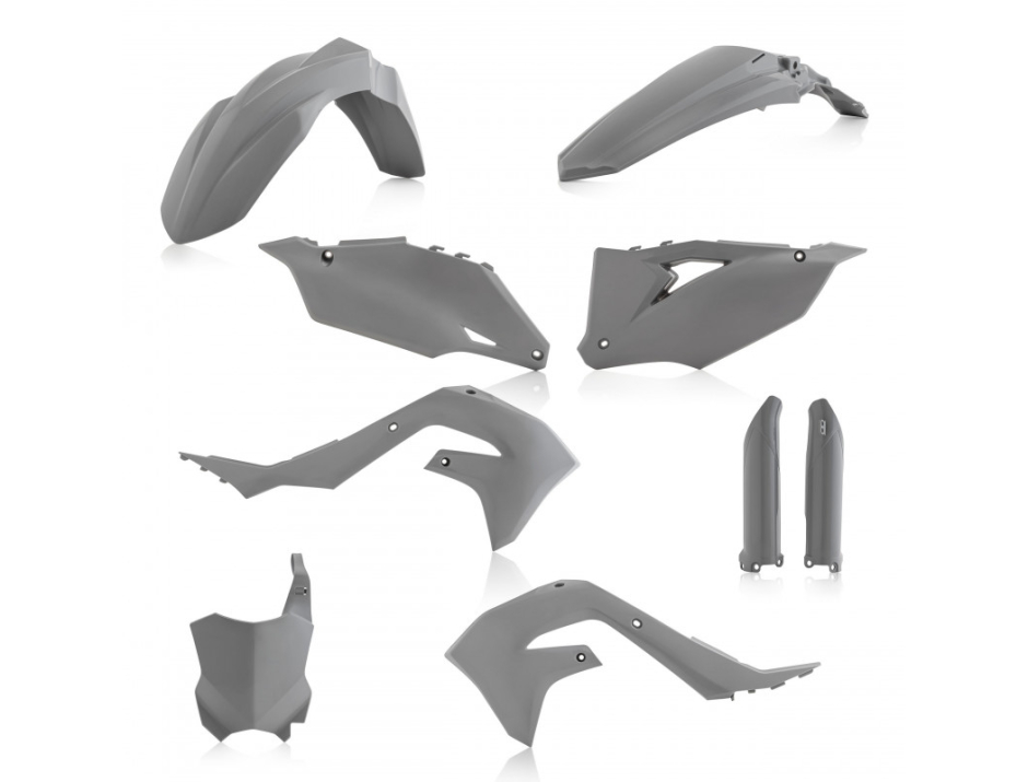 Kit plastique Acerbis Kawasaki Gris 1