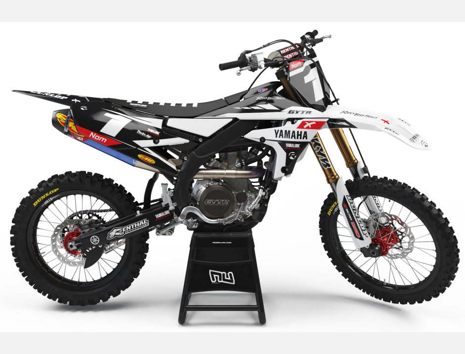 KIT DECO MOTOCROSS YZ/YZF WAV WHITE 1
