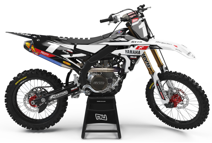 KIT DECO MOTOCROSS YZ/YZF WAV WHITE