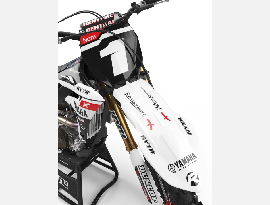 KIT DECO MOTOCROSS YZ/YZF WAV WHITE 3