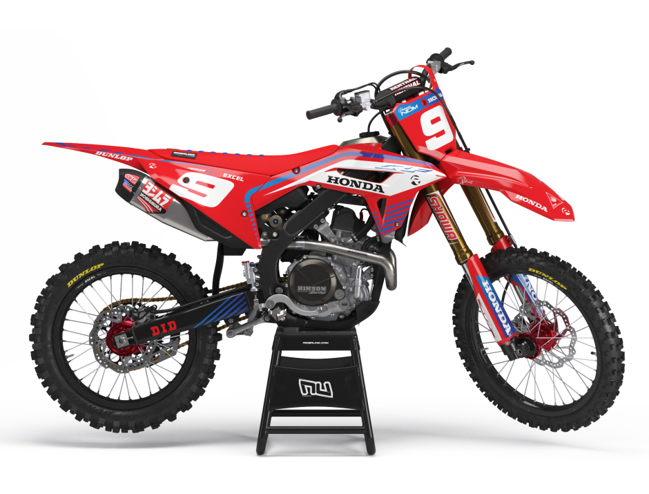 KIT DECO MOTOCROSS CR/CRF ROCKET RED 1