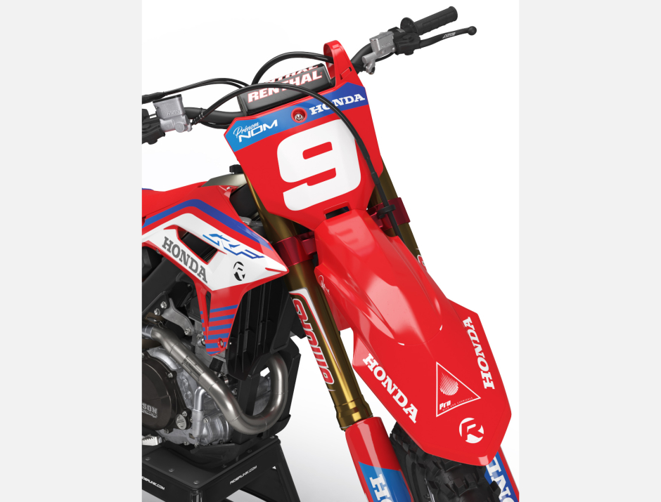 KIT DECO MOTOCROSS CR/CRF ROCKET RED 3