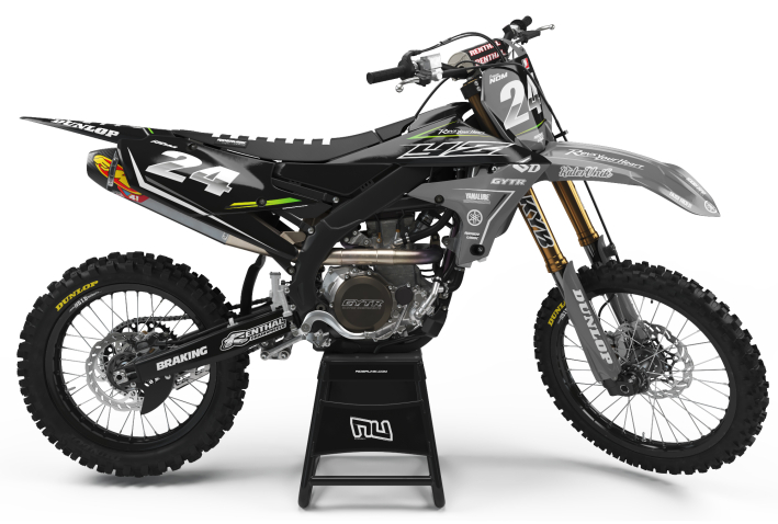 KIT DECO MOTOCROSS YZ/YZF REVS GREY