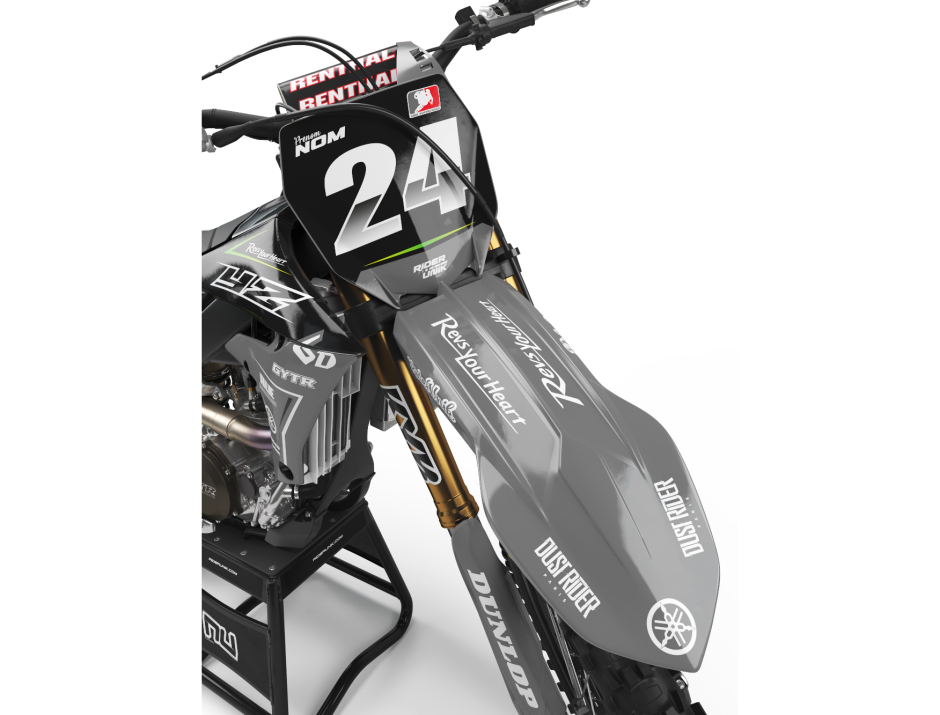 KIT DECO MOTOCROSS YZ/YZF REVS GREY 3