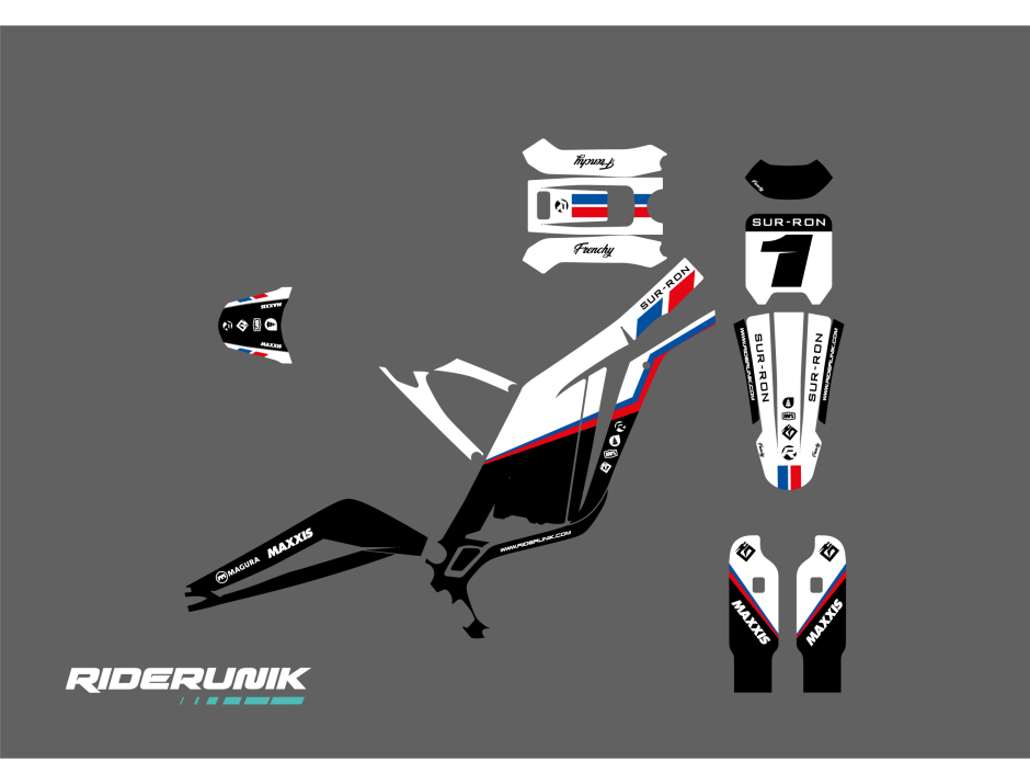 KIT DECO SUR-RON FRENCHY 2
