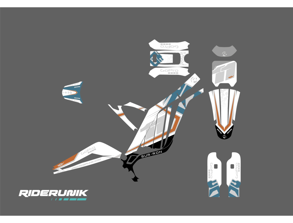 KIT DECO SUR-RON TOY WHITE 2