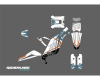 KIT DECO SUR-RON TOY WHITE 2