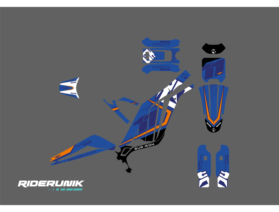 KIT DECO SUR-RON TOY BLUE 2