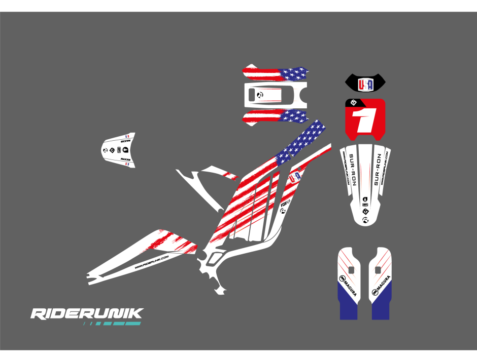 KIT DECO SUR-RON USA 2