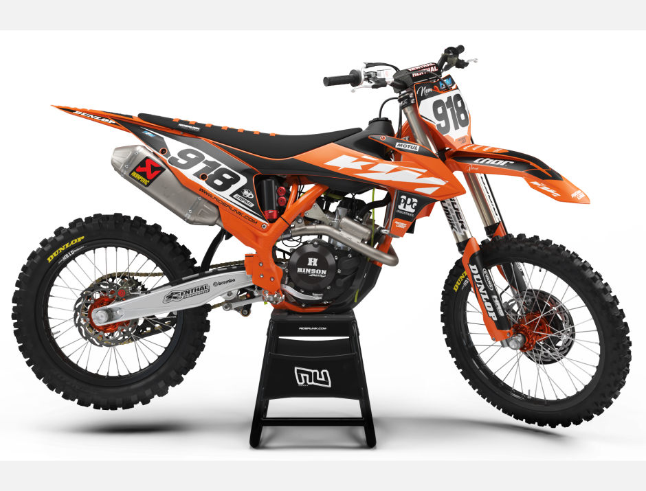 KIT DECO MOTOCROSS KTM CHA BLACK 1