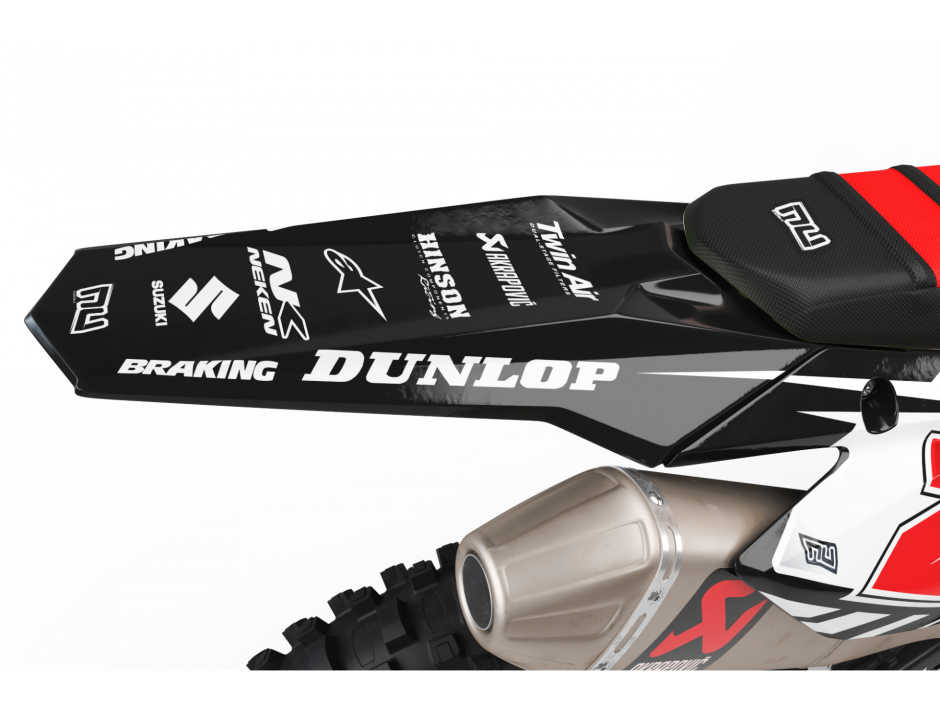 KIT DECO MOTOCROSS SUZUKI GRAF WHITE 2