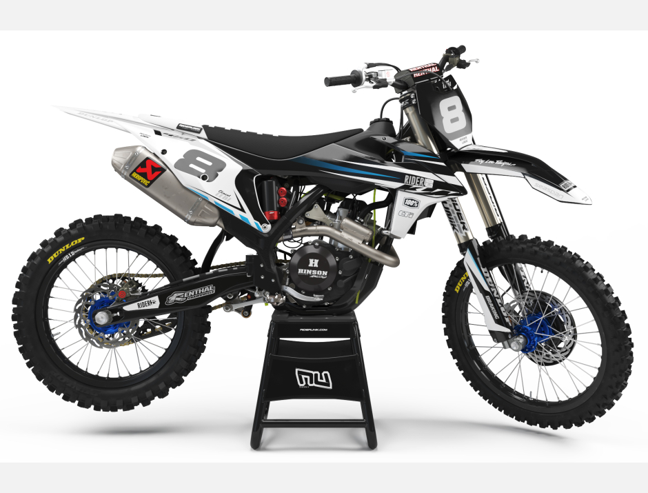 KIT DECO MOTOCROSS KTM COB BLANCHE 1
