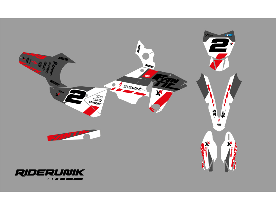 KIT DECO MOTOCROSS XE/XX ART 2