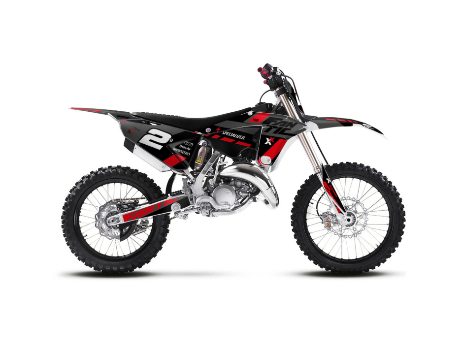 KIT DECO MOTOCROSS XE/XX ART BLACK 1
