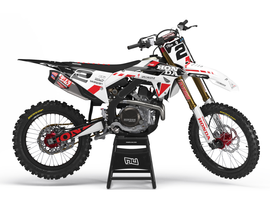 KIT DECO MOTOCROSS CR/CRF ART WHITE 1