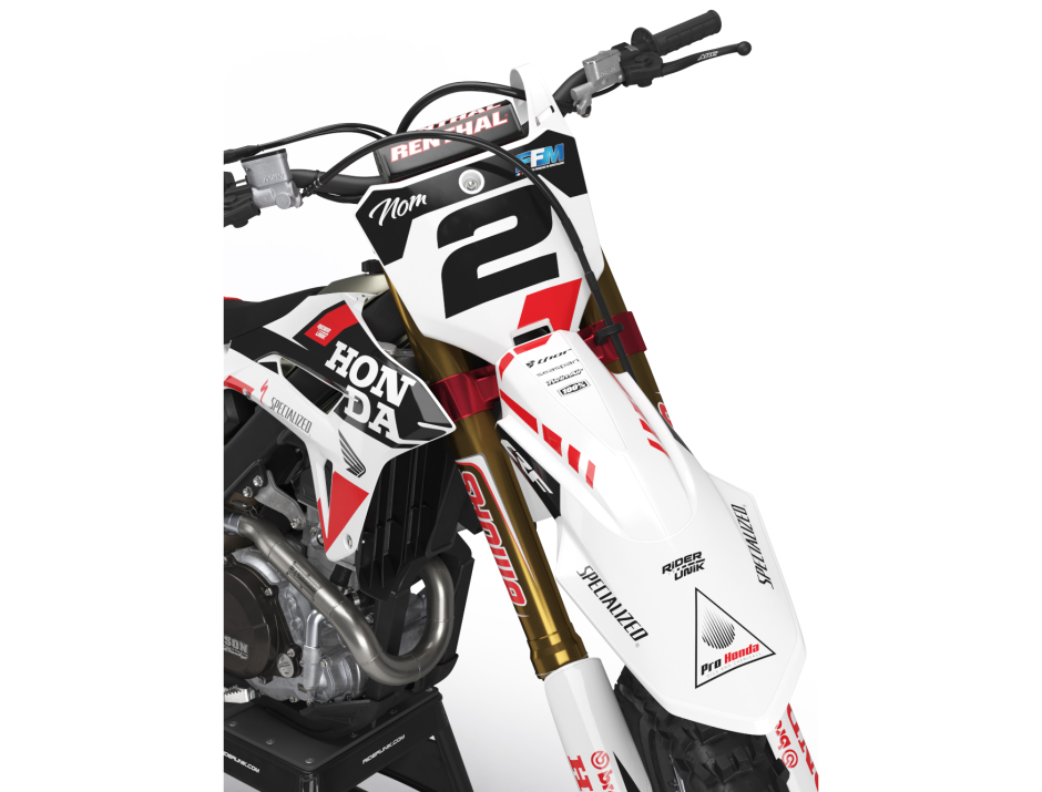 KIT DECO MOTOCROSS CR/CRF ART WHITE 3