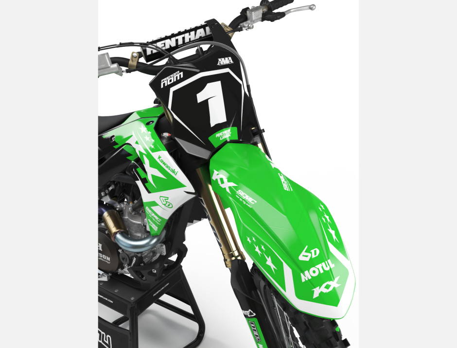 KIT DECO MOTOCROSS KAWASAKI ROOK 3