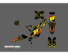 KIT DECO SUR-RON TOY FLUO 2