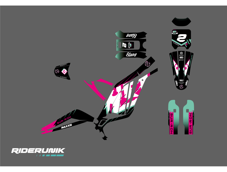KIT DECO SUR-RON GLITCH 2
