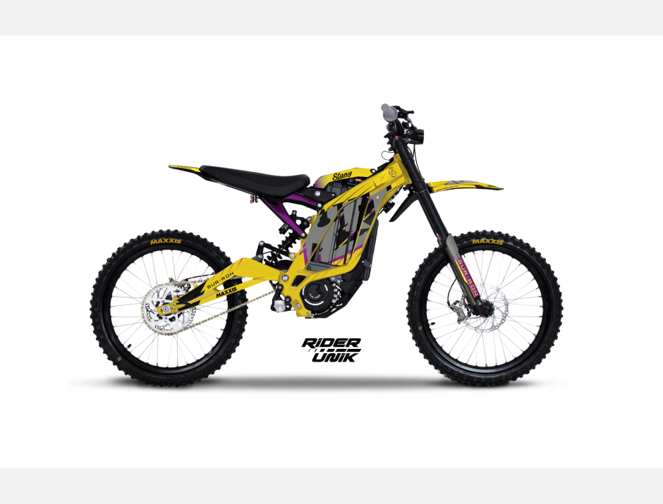 KIT DECO SUR-RON GLITCH YELLOW 1