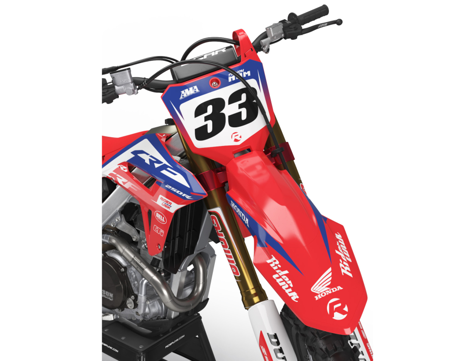 KIT DECO MOTOCROSS CR/CRF BAYI BLUE 3