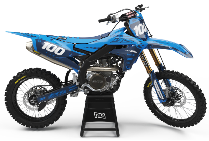 KIT DECO MOTOCROSS YZ/YZF LAKO LIGHT BLUE