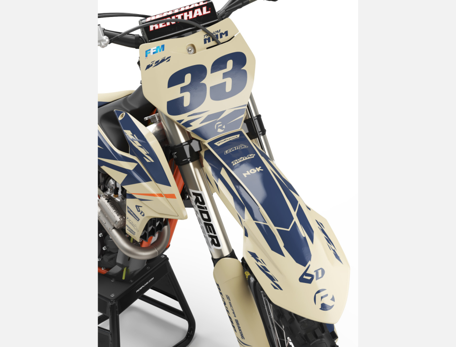 KIT DECO MOTOCROSS KTM KIWI SAND 3