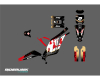 KIT DECO SUR-RON GLITCH RED 2