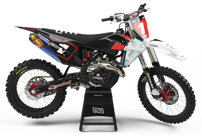KIT DECO MOTOCROSS HUSQVARNA RAK