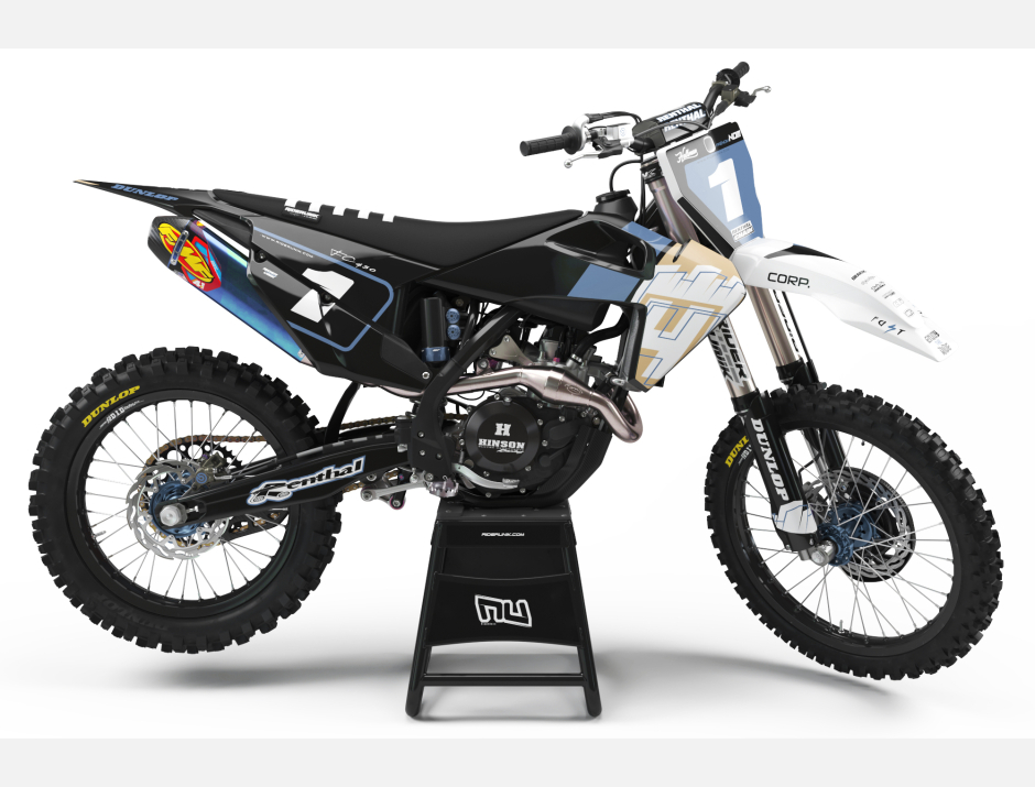 KIT DECO MOTOCROSS HUSQVARNA RAK BLUE 1