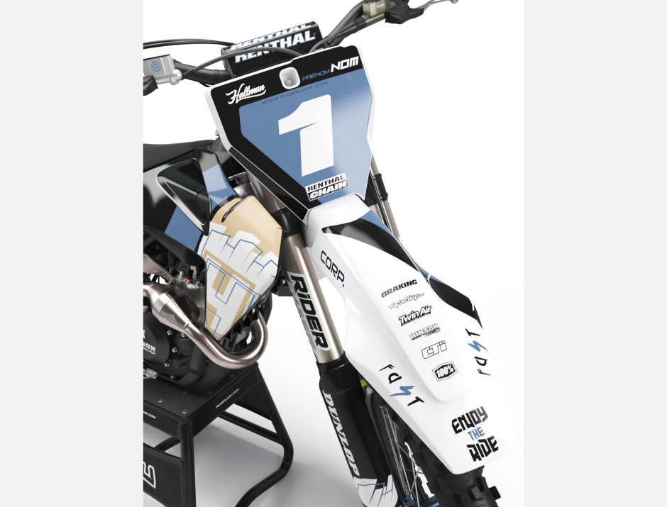 KIT DECO MOTOCROSS HUSQVARNA RAK BLUE 3
