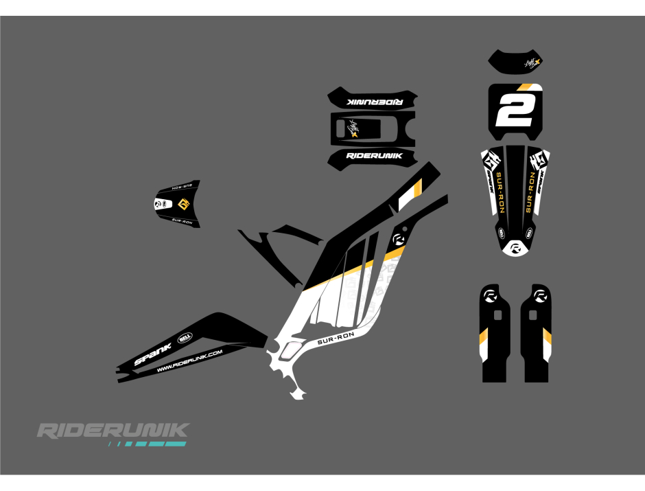 KIT DECO SUR-RON WORKS WHITE 2