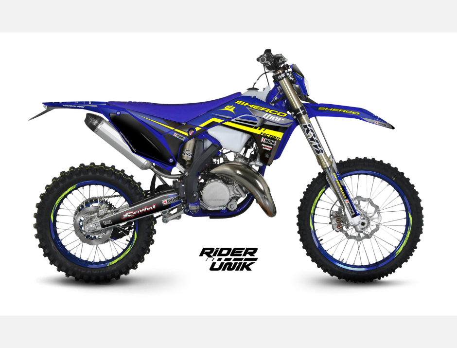 KIT DECO SHERCO RACE BLEU SE / SE-F 1