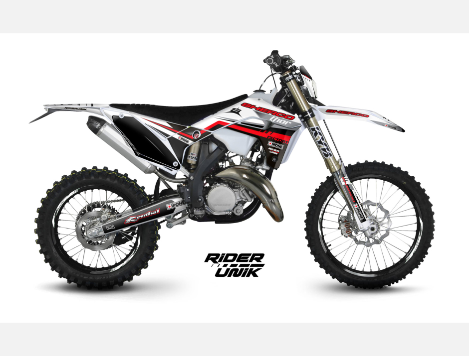 KIT DECO SHERCO RACE BLANCHE SE / SE-F 1