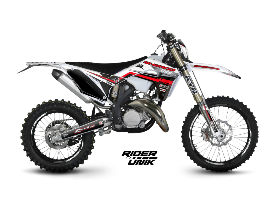 KIT DECO SHERCO RACE BLANCHE SE / SE-F 1