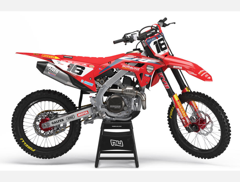 KIT DECO MOTOCROSS CR/CRF SR TEAM 1