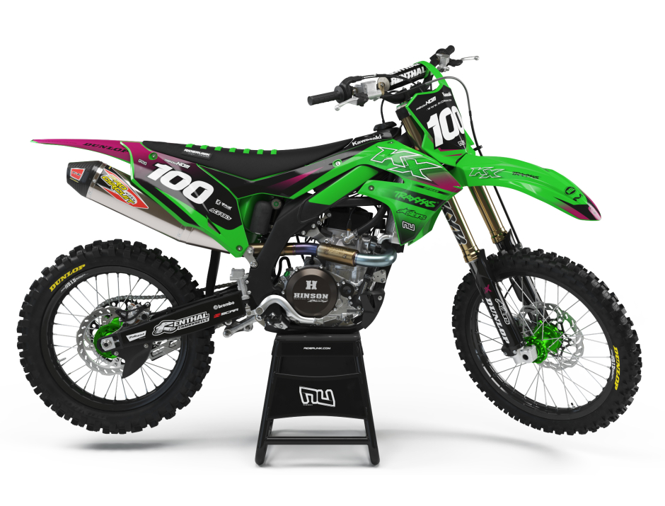 KIT DECO MOTOCROSS KAWASAKI GREENLA 1