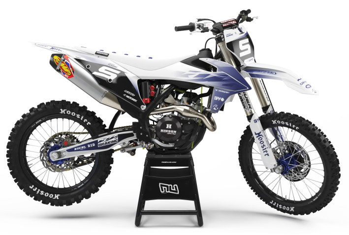 KIT DECO MOTOCROSS KTM KIWI G-FIVE WHITE