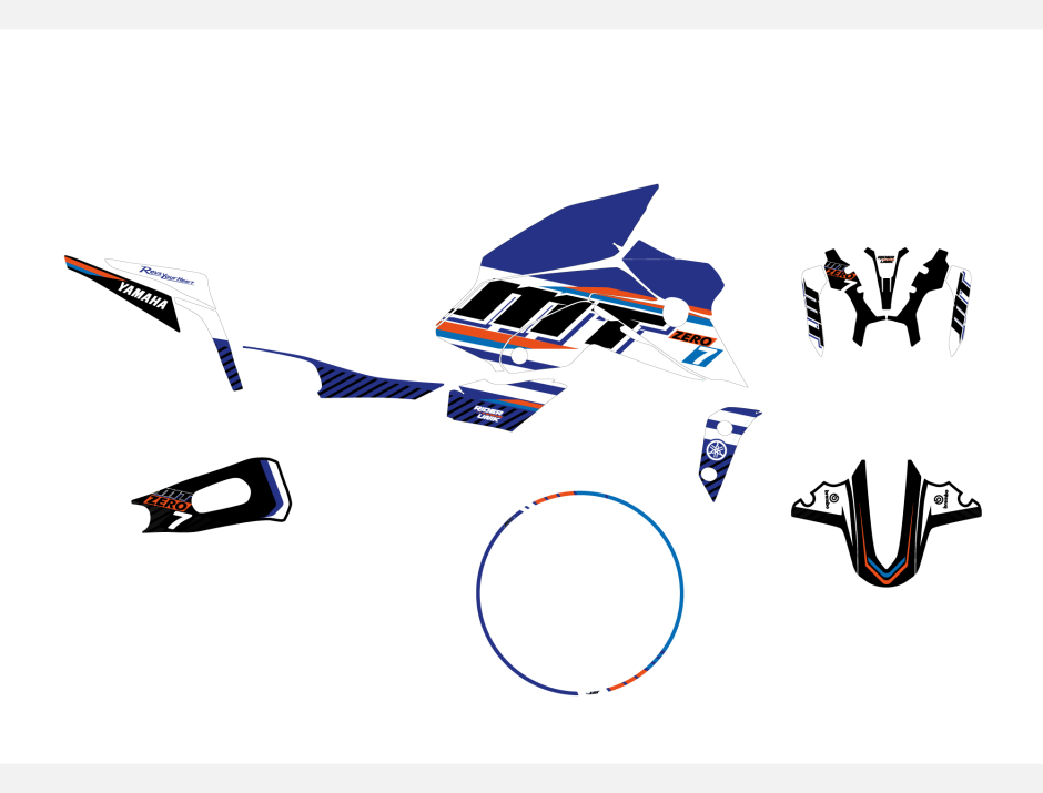 KIT DECO YAMAHA MT 07 BOR BLUE 2