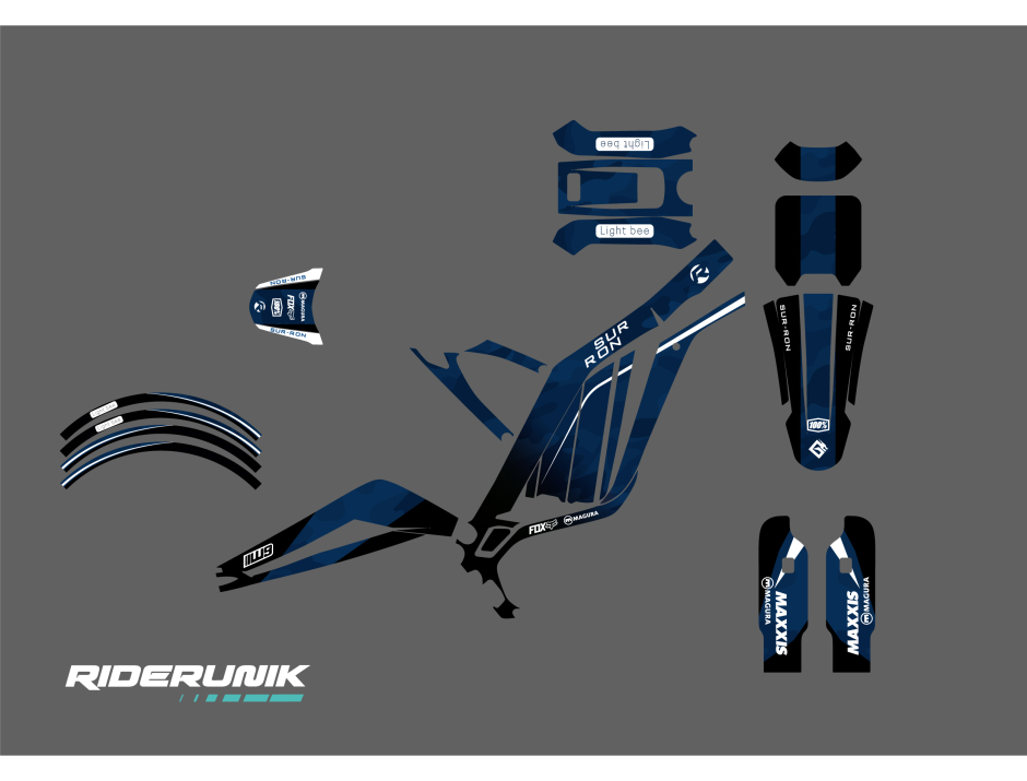 KIT DECO SUR-RON DESERT BLUE 2