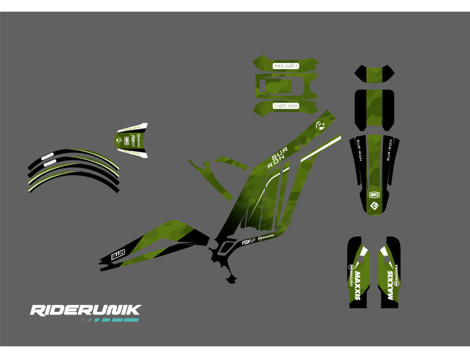 KIT DECO SUR-RON DESERT GREEN 2