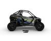KIT DECO SSV POLARIS RZR CAMO CITRON BLEU 1