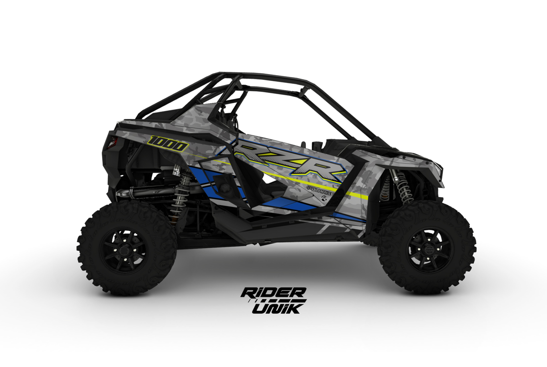 CARROSSERIE AUTOCOLLANTS POUR RZR XP TURBO 2016  la  référence POLARIS QUAD et SSV