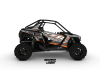 KIT DECO SSV POLARIS RZR RUX ORANGE GRIS 1
