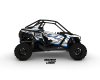 KIT DECO SSV POLARIS RZR RUX BLANC BLEU 1