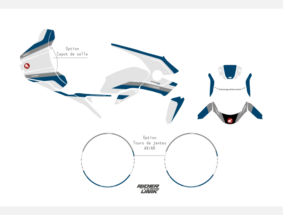 KIT DECO HONDA CB 1000 R PROC 2