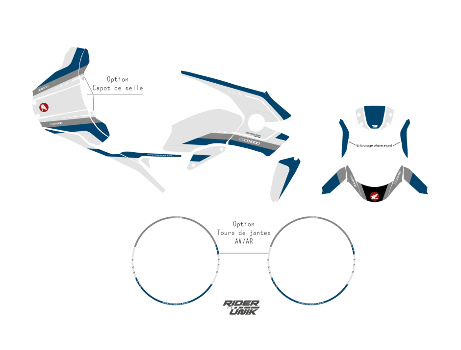 KIT DECO HONDA CB 1000 R PROC 2
